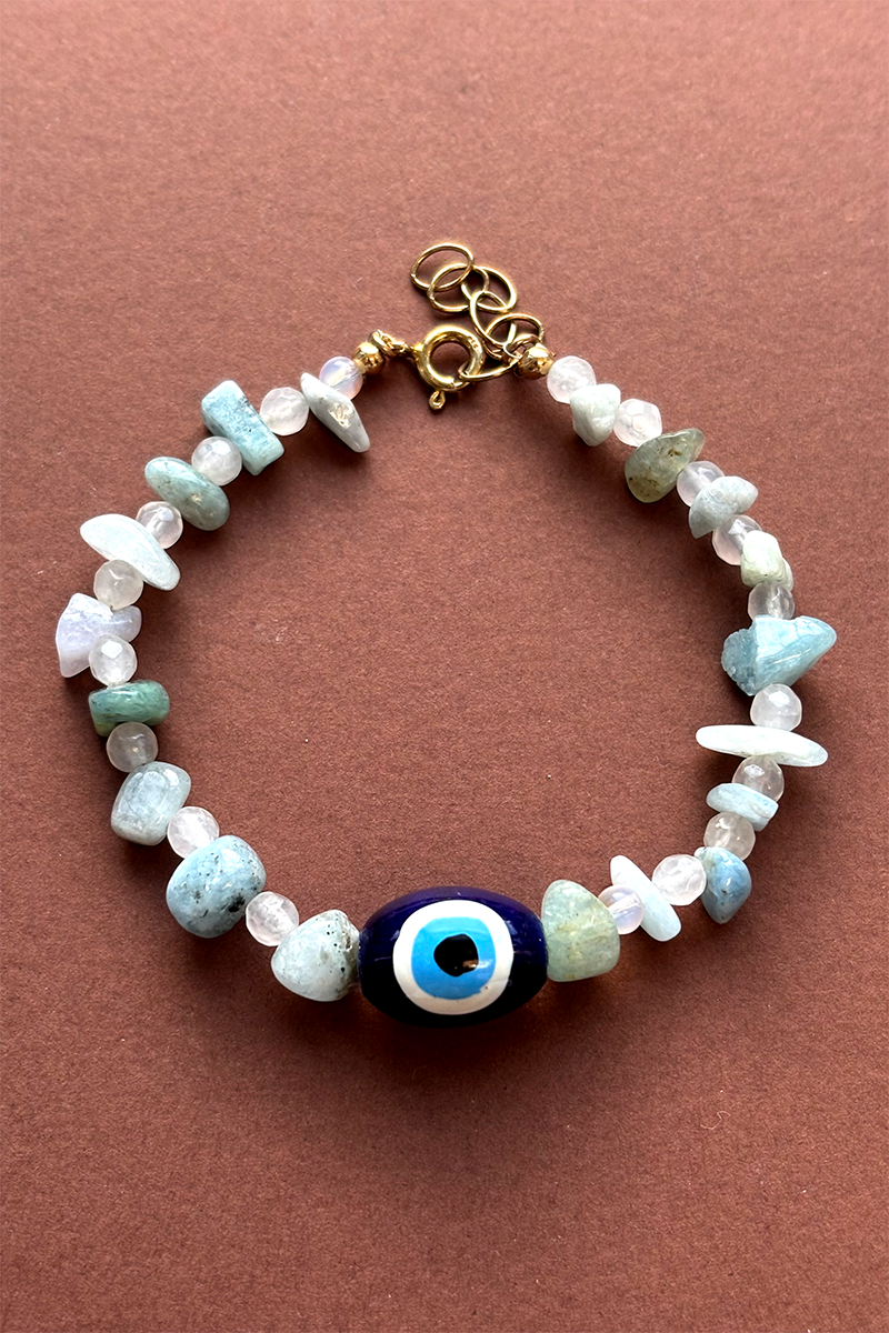 EVIL EYE with gemstone