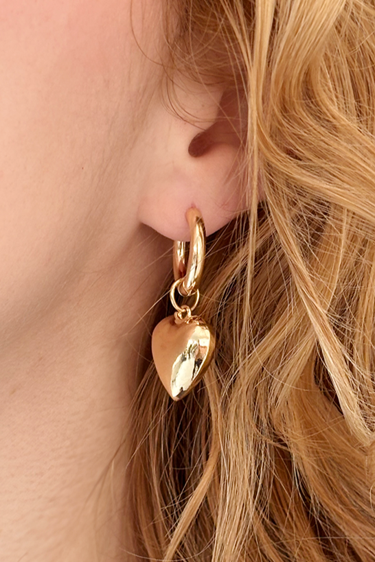 JUNO Gold heart