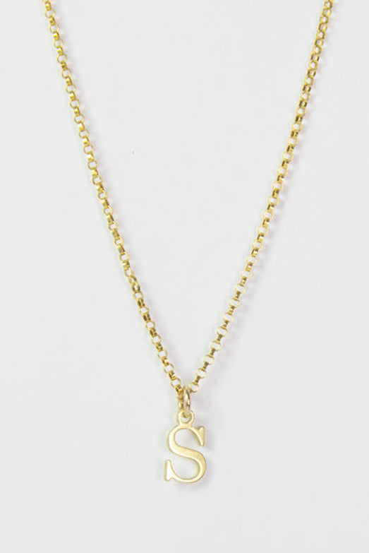 SAY MY NAME Necklace - Gold