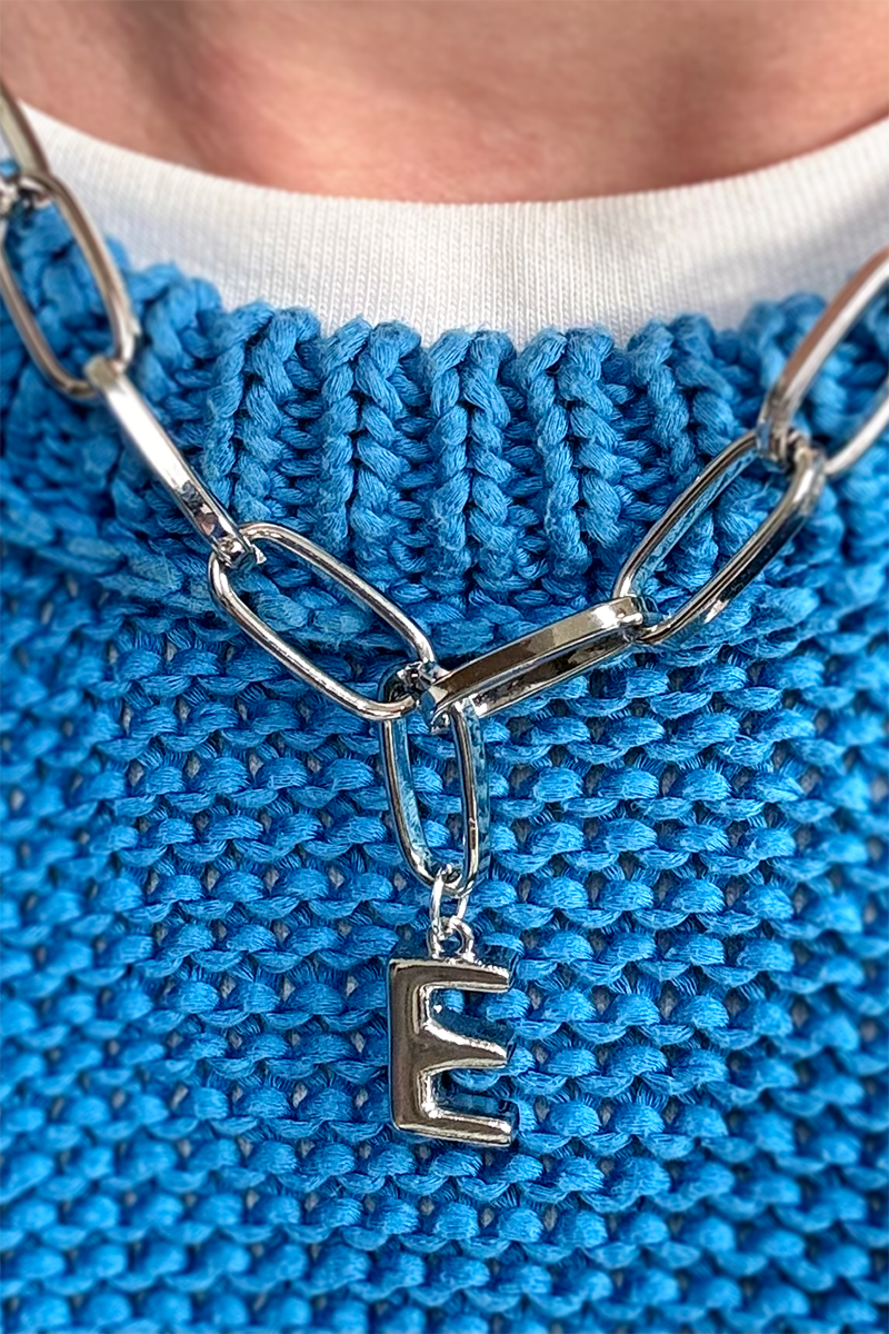 BUBBLE INITIAL - Silver