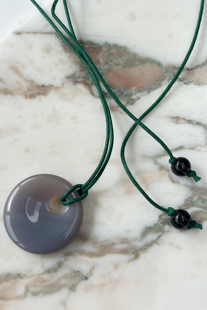 HOPE - Grey agate