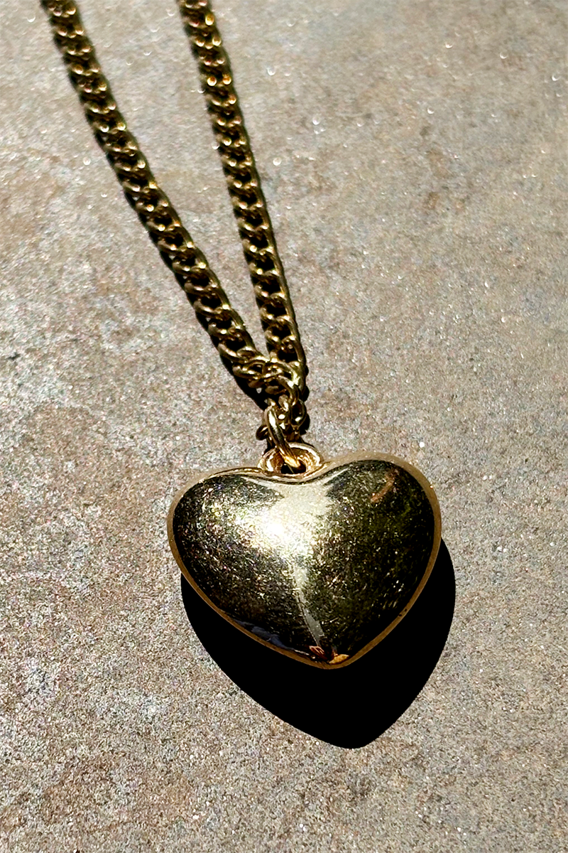 PL X RI - Gold heart