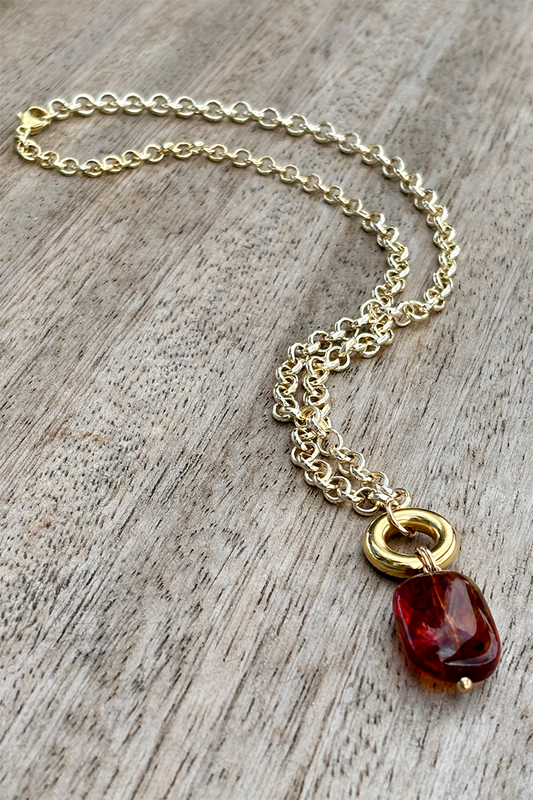 PL X RI - Ring with resin
