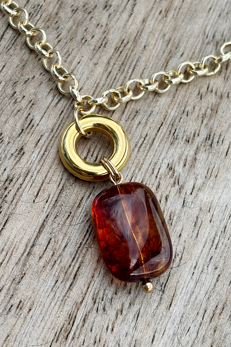 PL X RI - Ring with resin