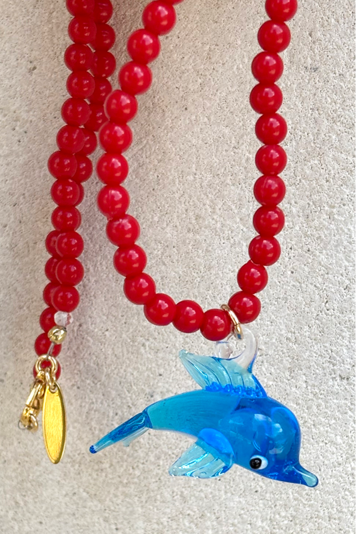PL X RI - Dolphin with red