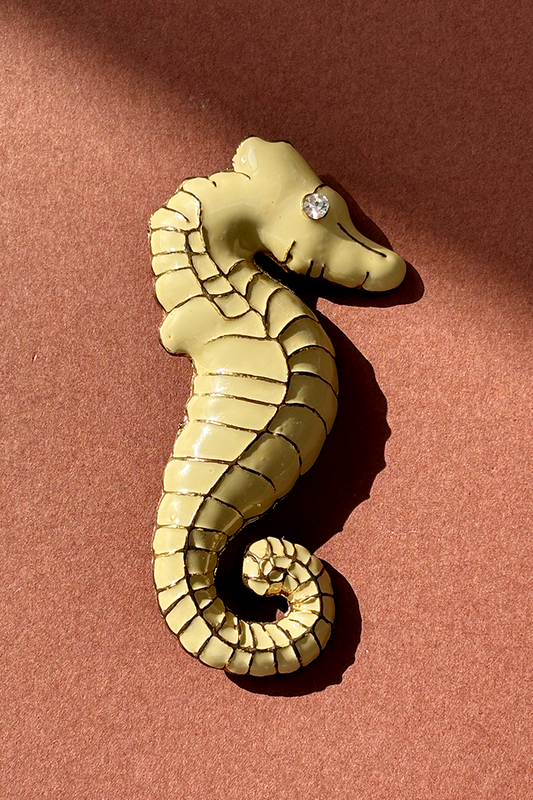 PL x RI - SEAHORSE Brooch