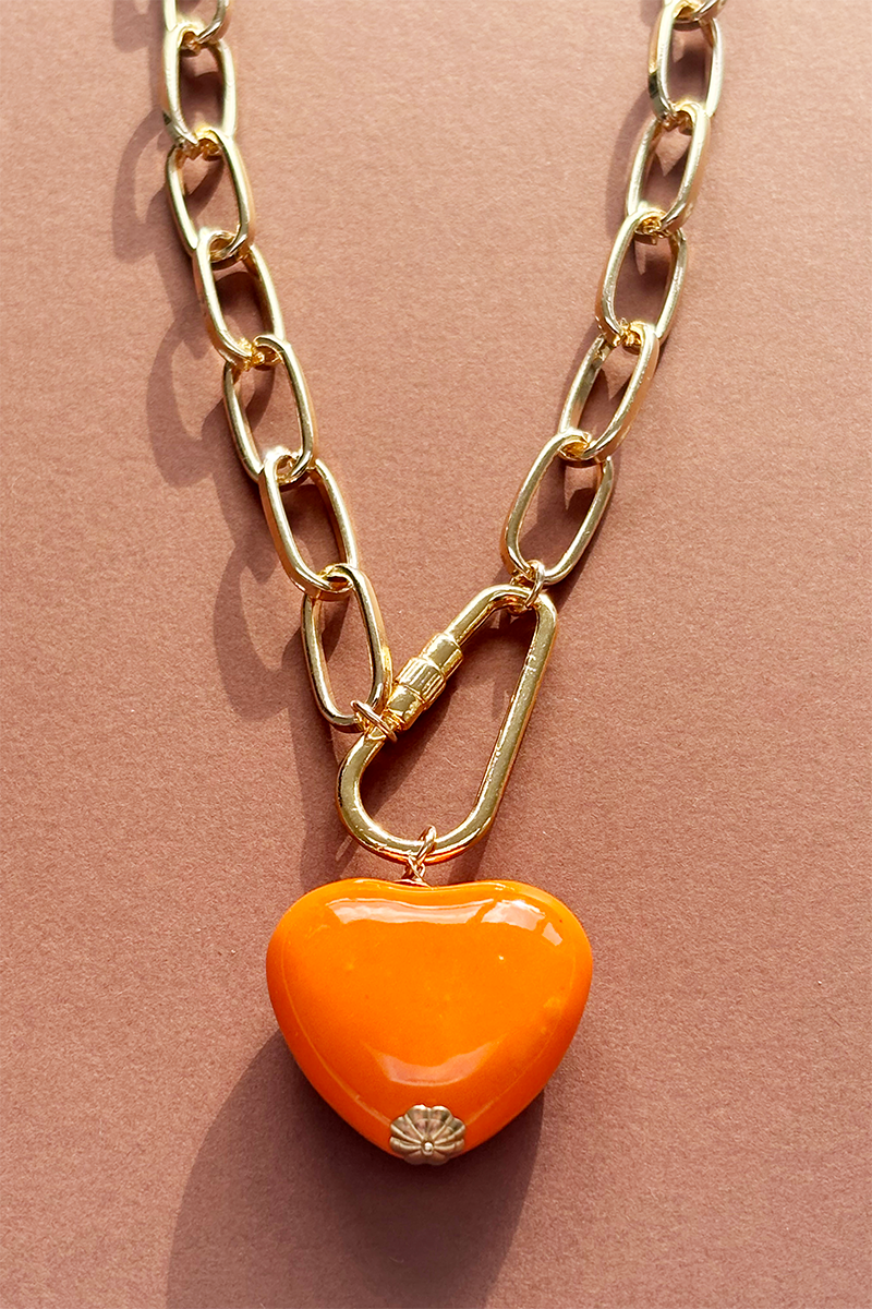 PL X RI - Orange Heart